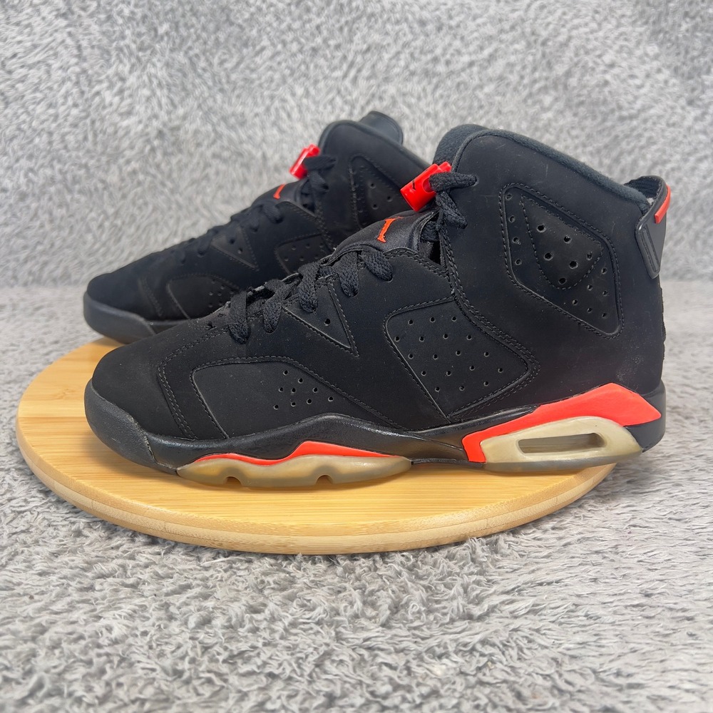Jordan 6 Retro Infrared Black 2019 Big Kids 7Y 384665-060